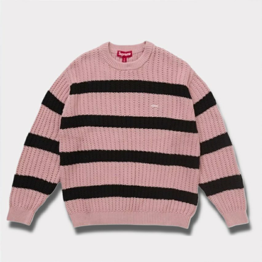 Supreme シュプリーム 2025SS Loose Gauge Stripe Small Box Sweater