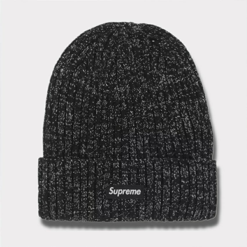 Supreme シュプリーム 2023AW Classic Logo Chunky Ribbed Beanie