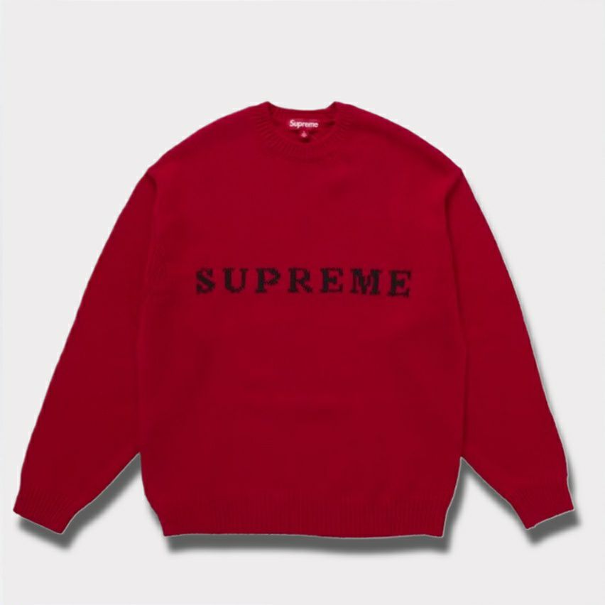 Supreme シュプリーム 2025AW Contrast Logo Sweater コントラストロゴ