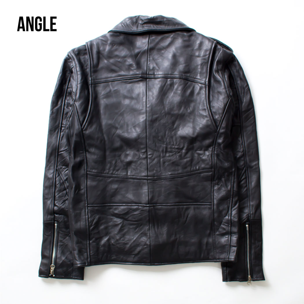 Red-Mohican 本革 レザージャケット ライダースジャケット 裏地