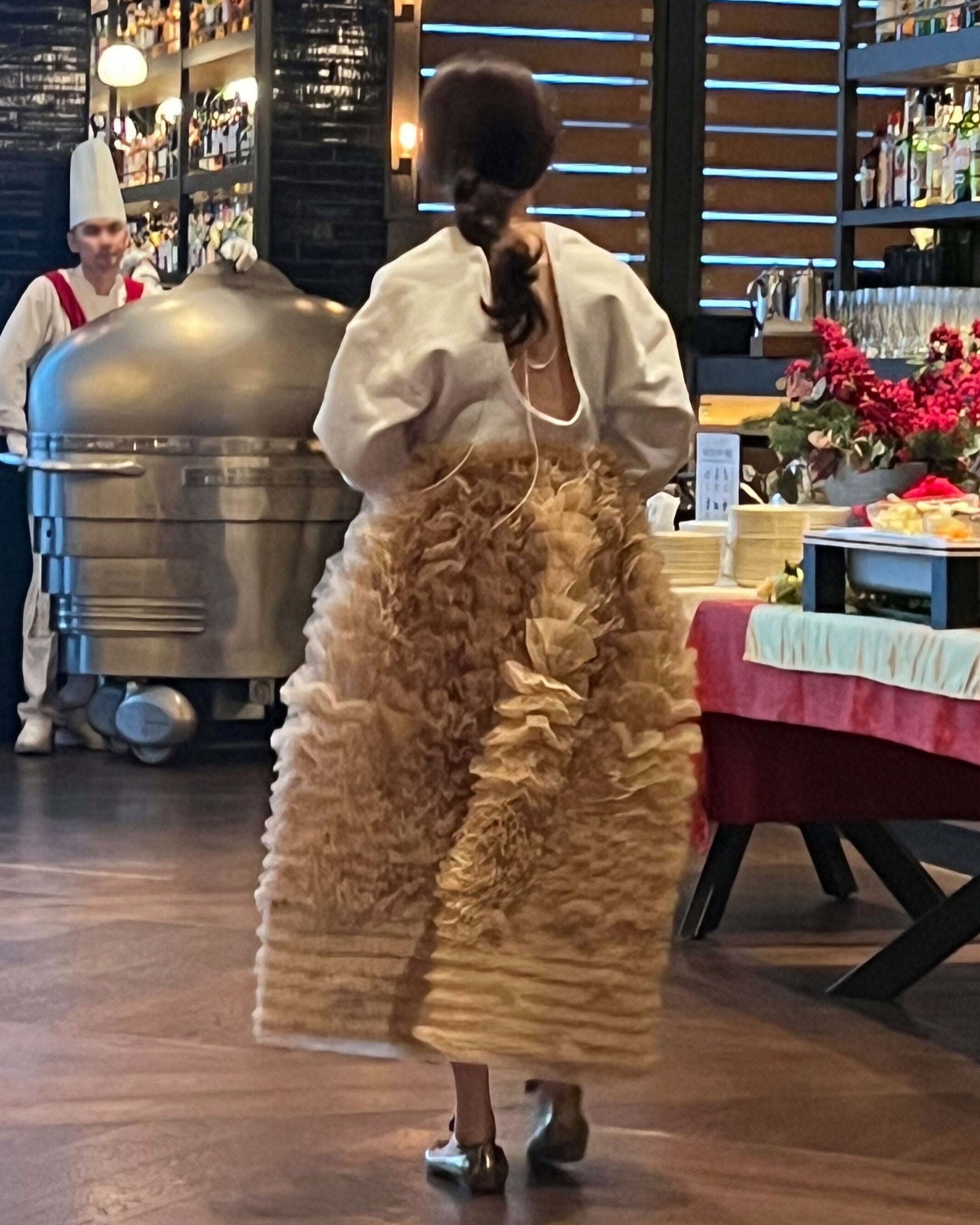 BIBIY. MADE | DARLENE SHUSHU SKIRT BEIGE｜Bibiy.