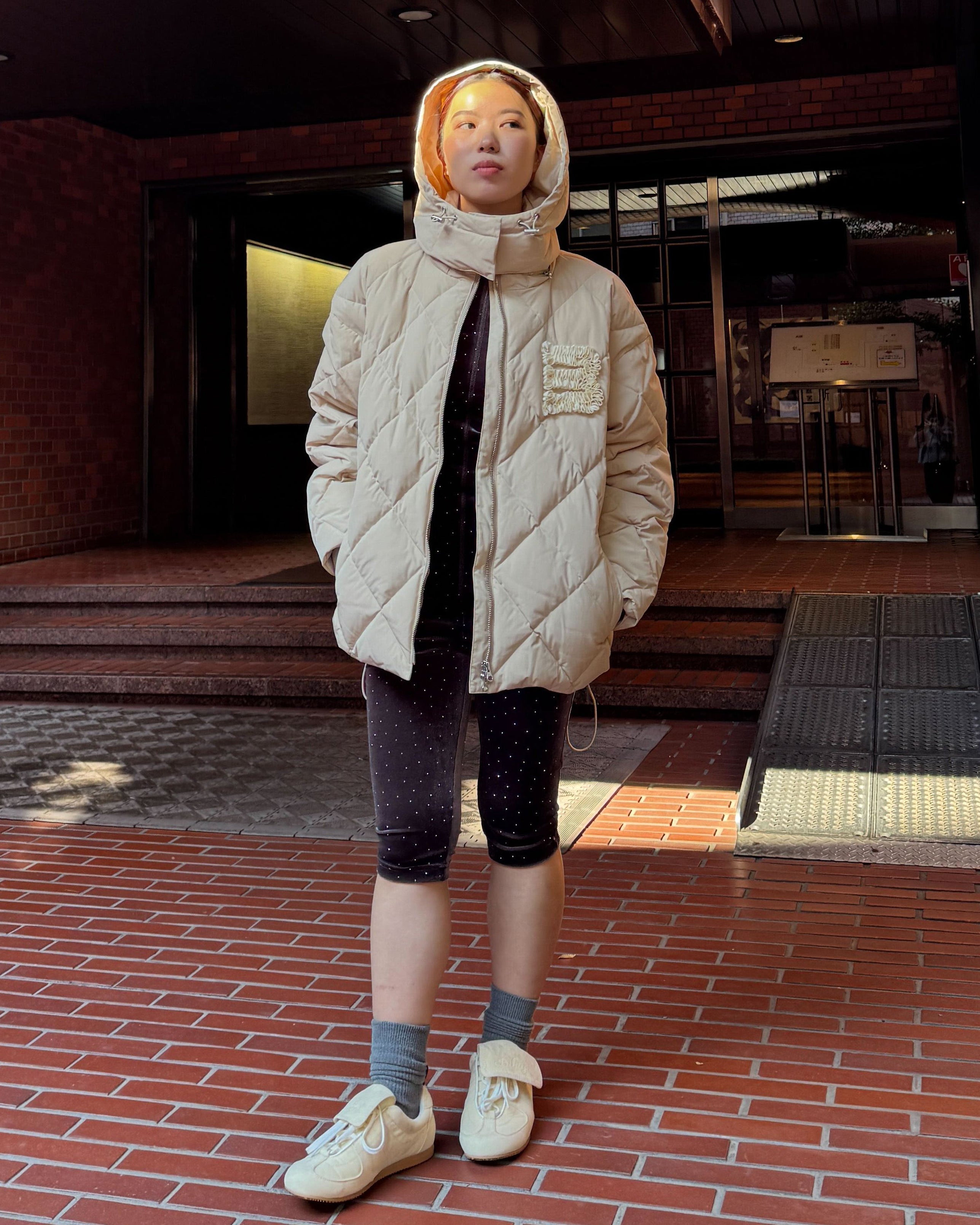 BIBIY. MADE | NOIR VELOUR TOP BROWN｜Bibiy.