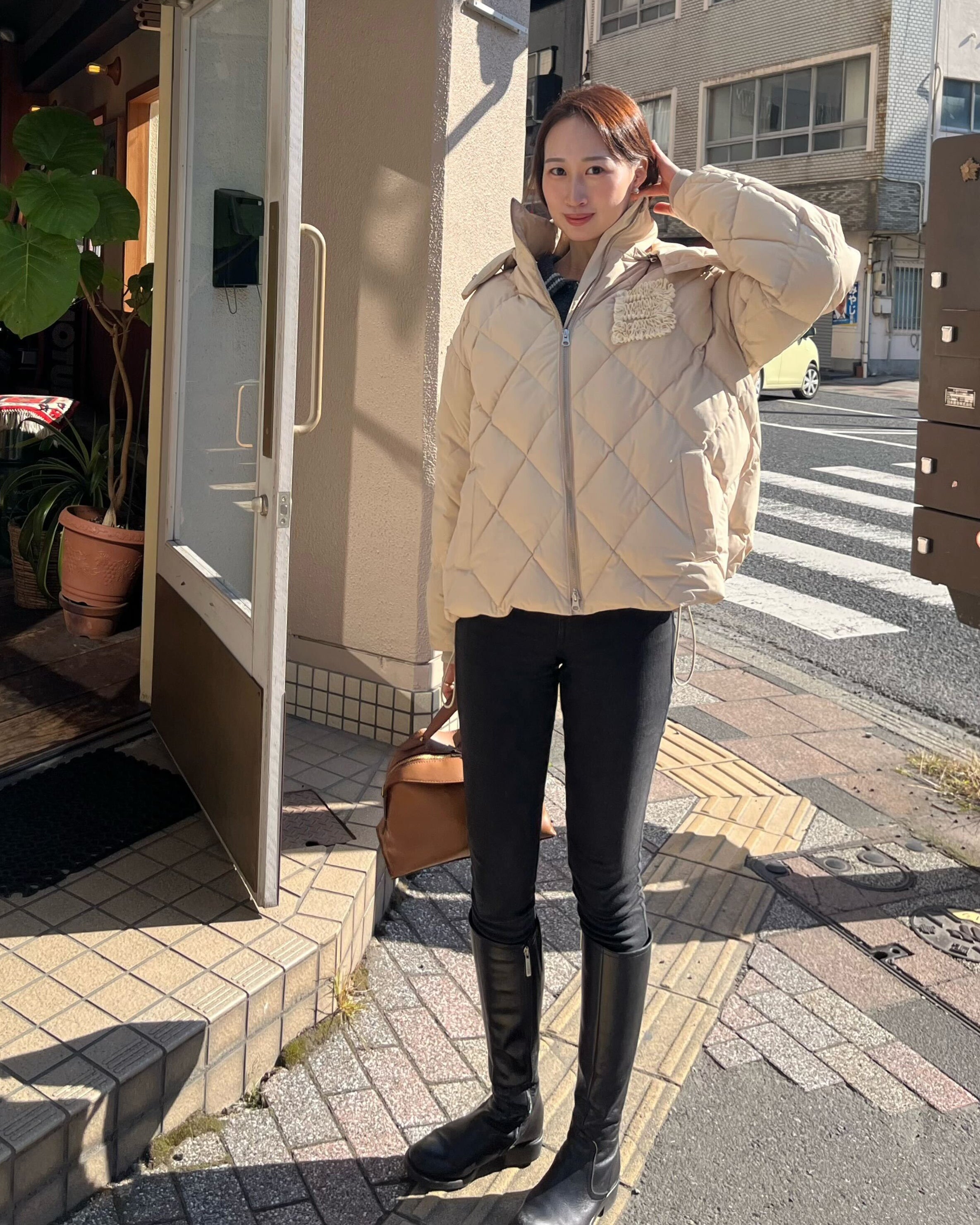 BIBIY. MADE | AVERY DOWN JACKET BEIGE｜Bibiy.