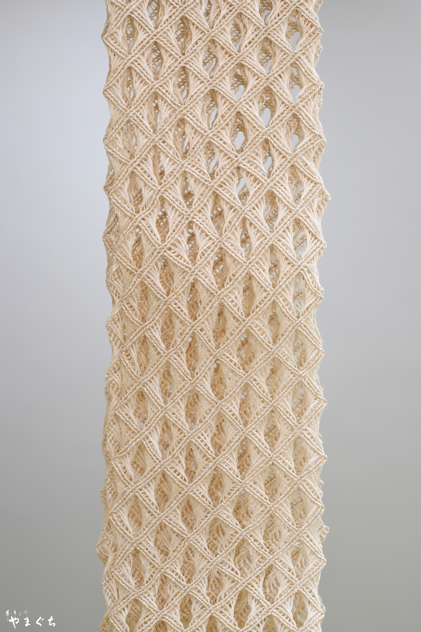 誉田屋源兵衛 芭蕉角繋 半幅帯 白 | 帯ときもの やまぐち 洗練された