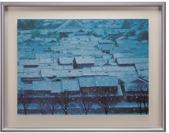 東山魁夷≪晩鐘≫ 荘厳な世界に魅せられて | ウェブマガジン | 美術品