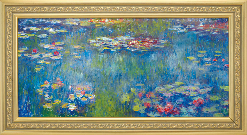 睡蓮の池、緑の反映 | 商品紹介 | 美術品複製画販売サイト | 美術趣味