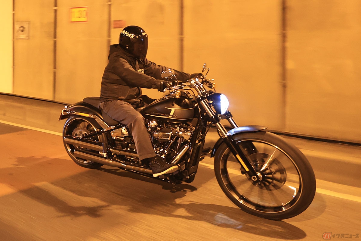 ハーレー「ブレイクアウト117」 排気量を1923ccまで拡大した2023年