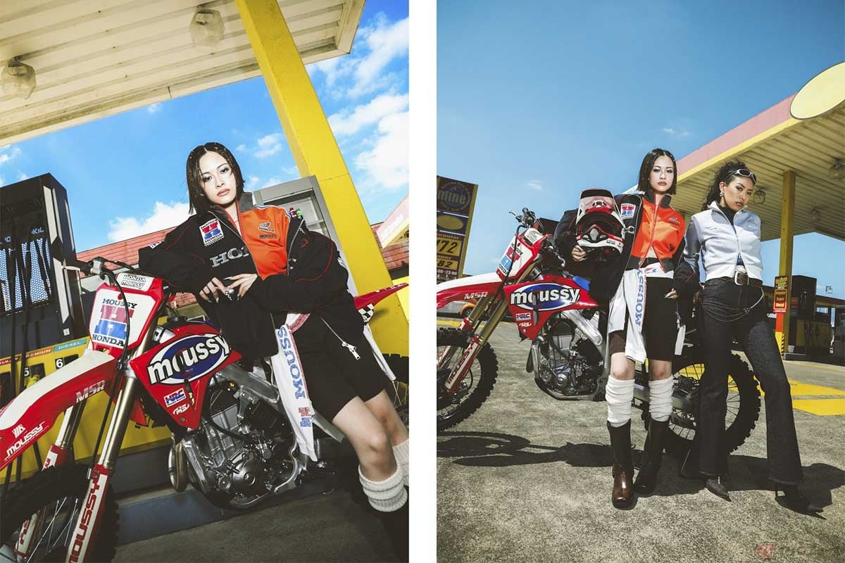 待望の発売決定！ MOUSSYとHRCとのコラボレーションコレクション第2弾