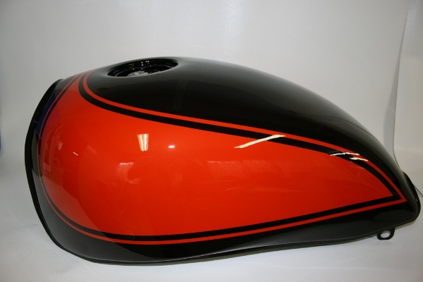 ゼファーZII仕様 火の玉（χ・750・1100） 外装一式ペイント料金