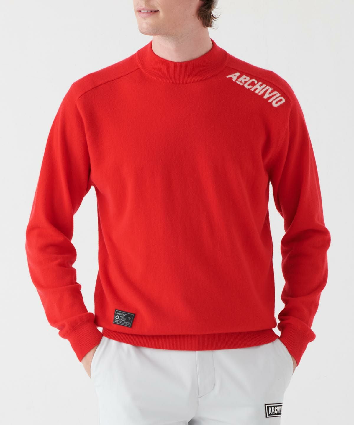 メンズ】 カシミヤ100%ニット長袖プルオーバー|アルチビオ