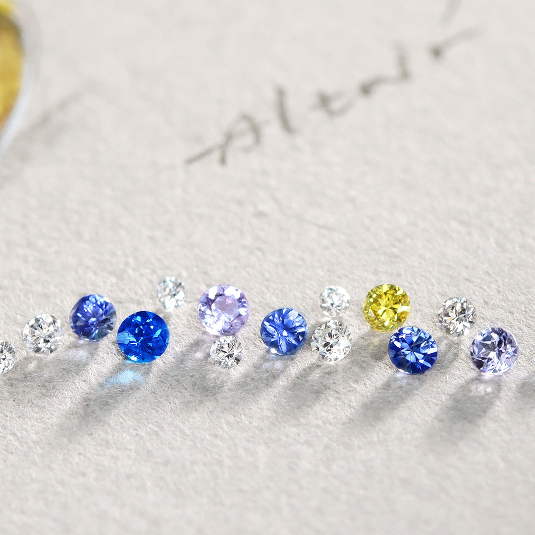 ビズー公式】マルチカラージュエル K18リング・プロメセレス| 誕生石や