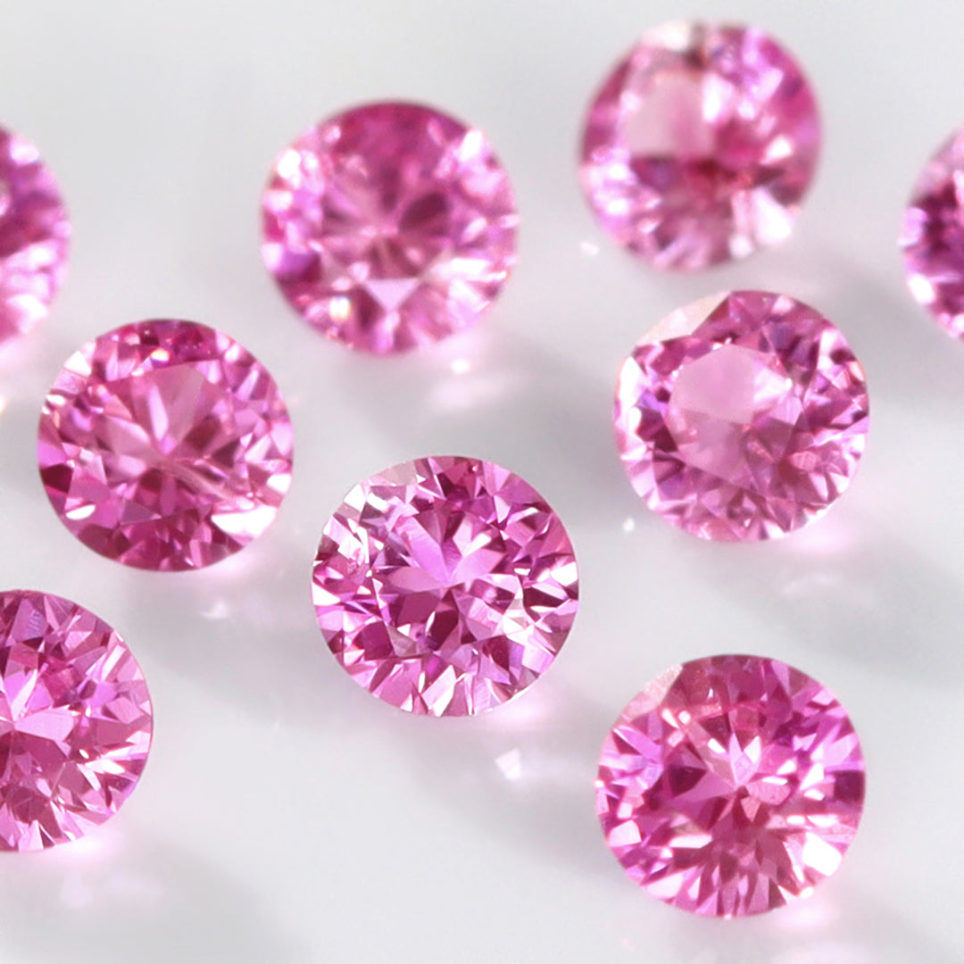 ピンクサファイア K18/PTリング・エマ