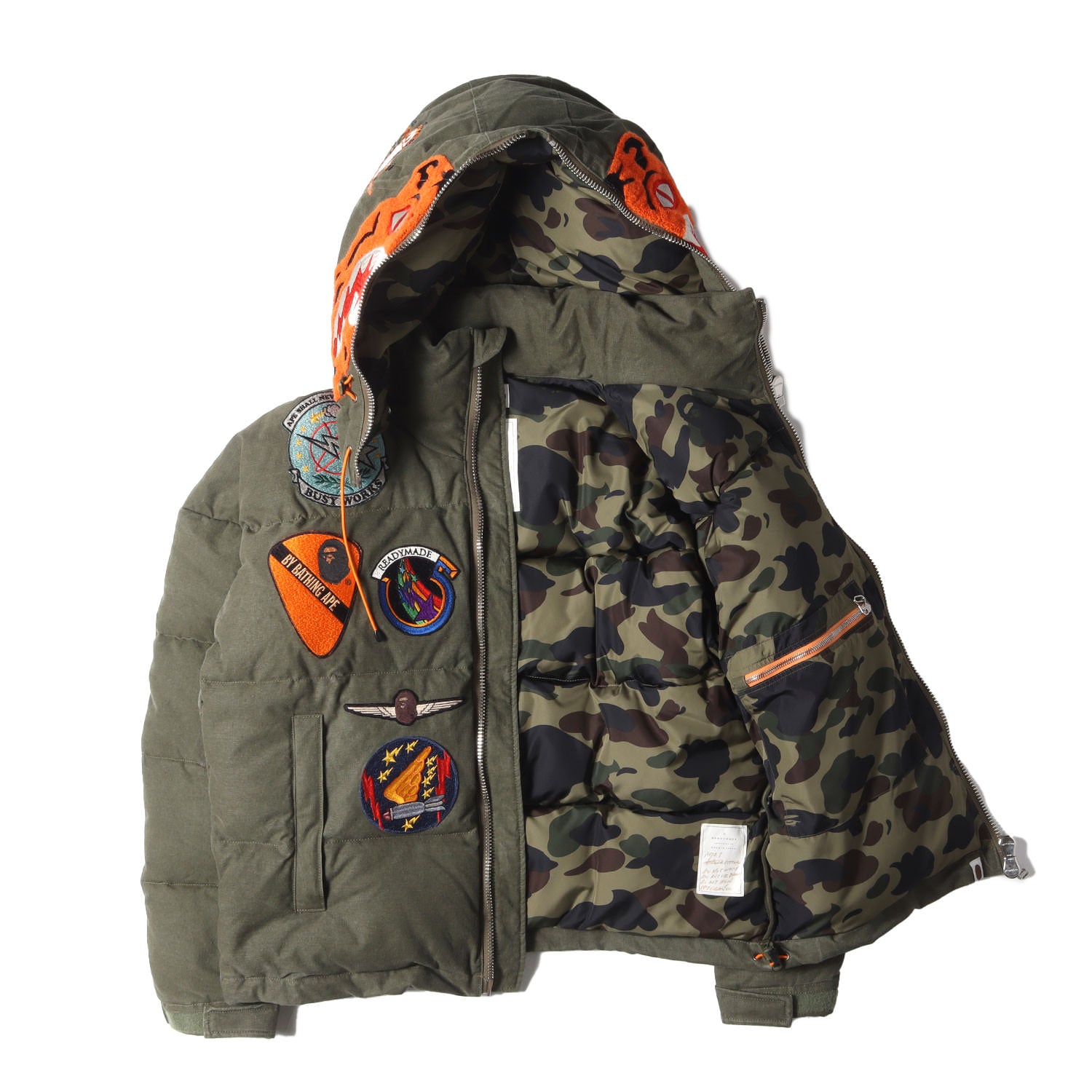 A BATHING APE 25周年記念 USヴィンテージ テントクロス タイガー