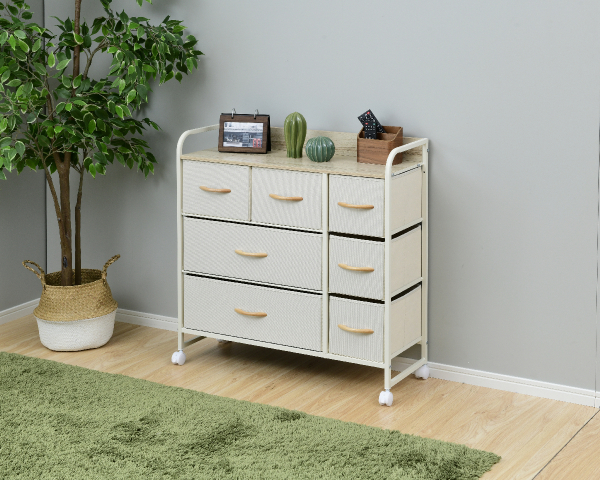 商品情報_キャスター付きチェスト（ワイド 3段） | 山善の商品情報