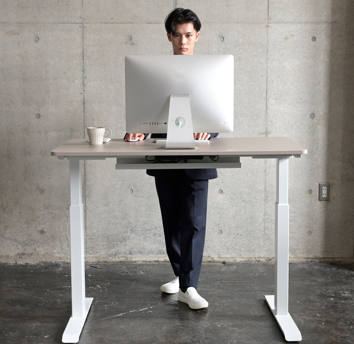 商品情報_電動昇降デスク／スタンダードモデル（薄型天板／幅120cm