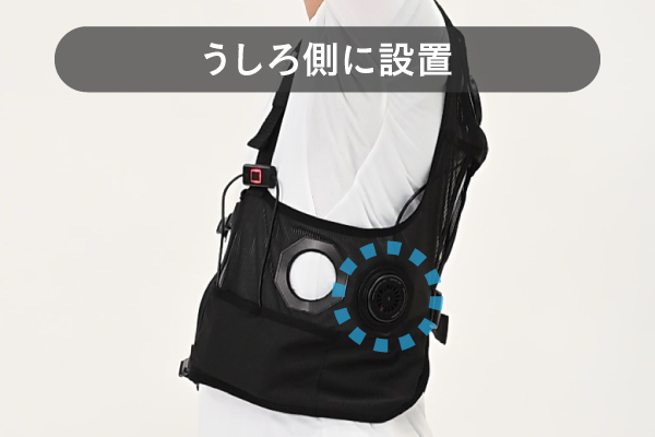 商品情報_ファン付きウェアの中に着るペルチェベスト | 山善の商品情報