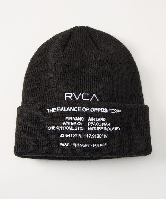 RVCA メンズ SIGNAL BEANIE ビーニー 【2025年秋冬モデル】