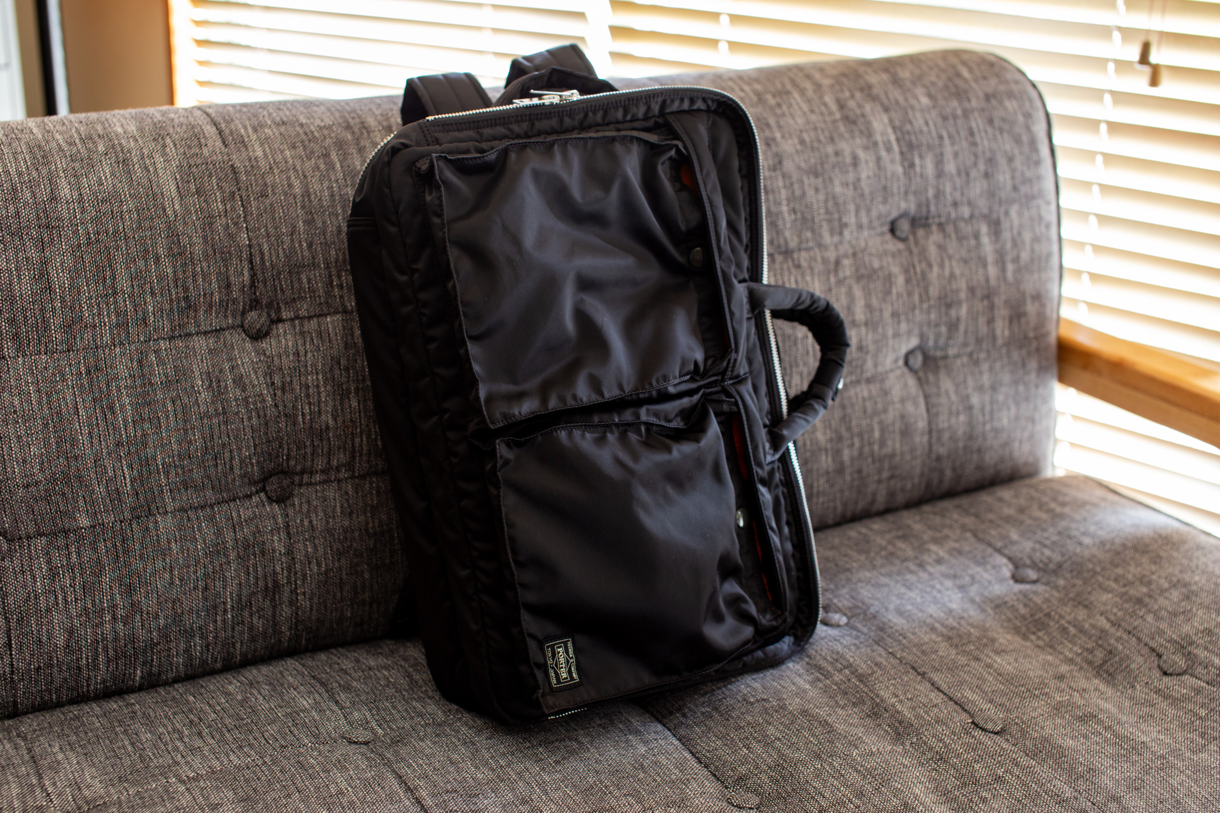 3way 2層 ✨PORTER ポーター タンカー リュック ビジネス 黒