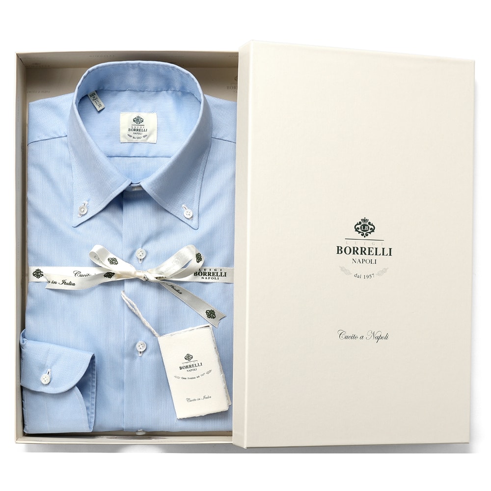 コットンロイヤルオックスボタンダウンシャツ／GABLE（PS30060