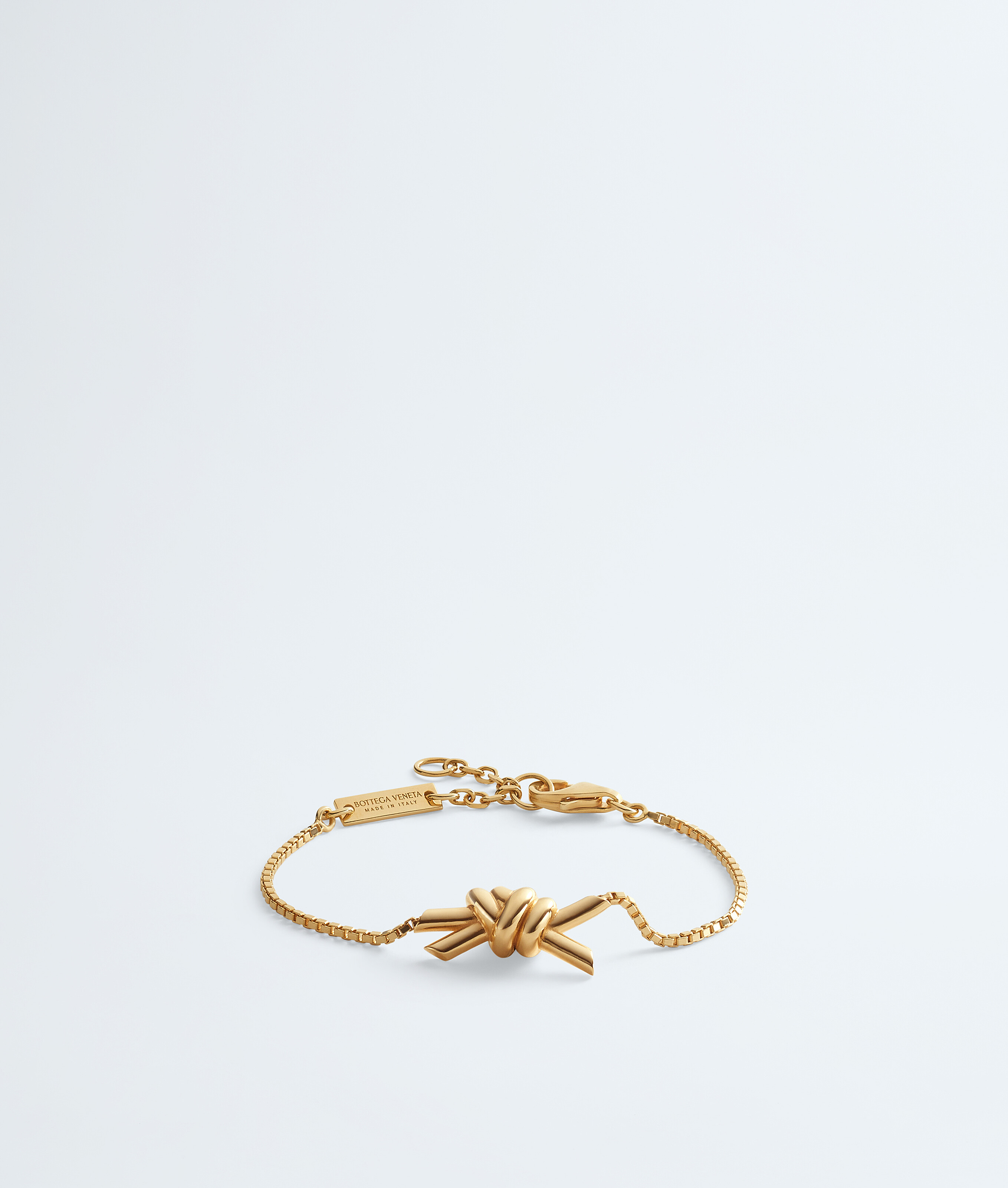 Women's Knot Bracelet in Yellow gold | Bottega Veneta US