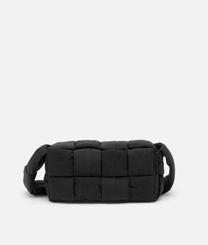 Padded Tech Cassette in Black | Bottega Veneta SG
