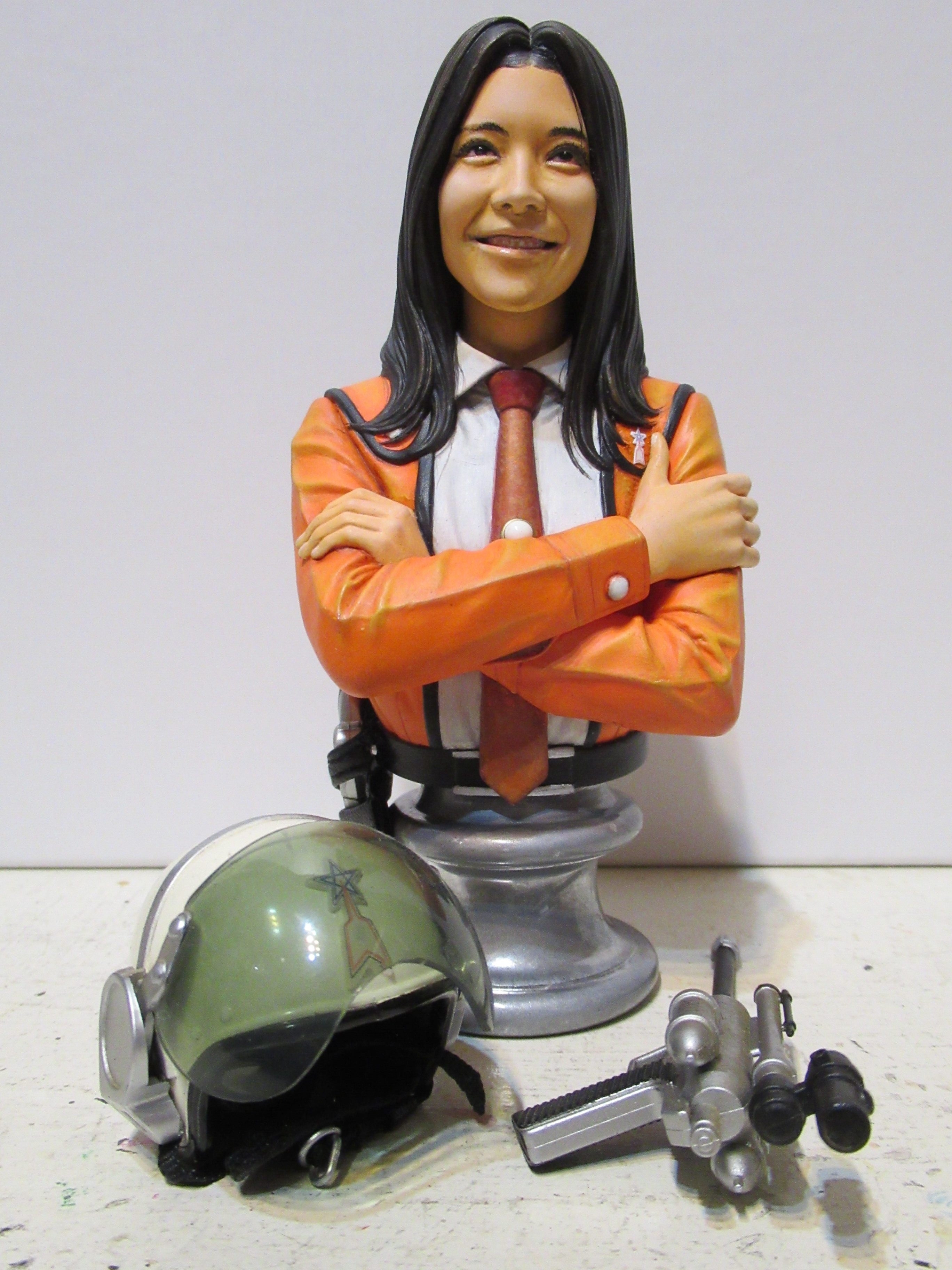 海洋堂 フジアキコ隊員 胸像 | Papa's Favorite!