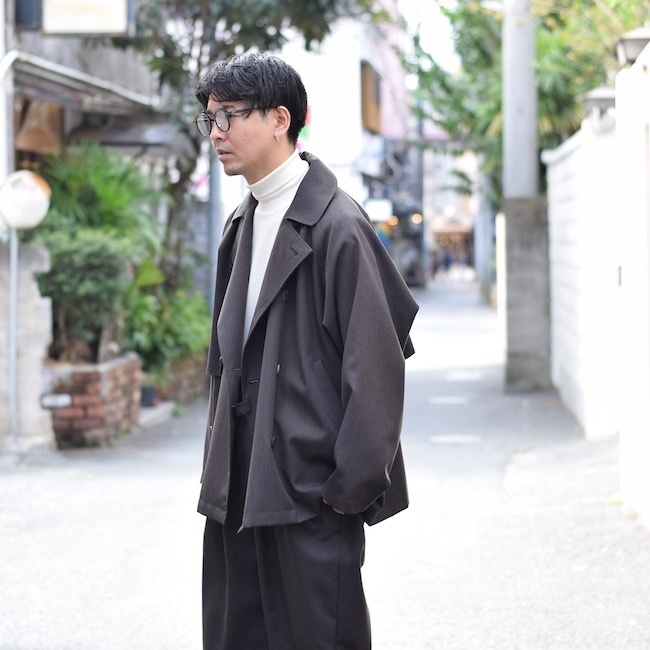 Dulcamara 』 よそいきトレンチショートコート。 | IDIOME homme.