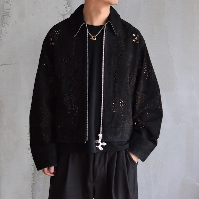 M A S U 』GALAXY-CUT LEATHER JACKET。 | IDIOME homme.