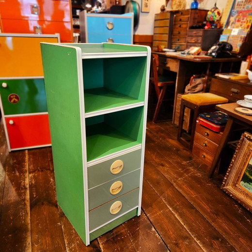昭和レトロポップなカラーチェスト（収納家具）あれこれ - [Sold Out