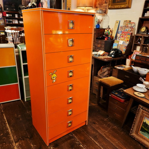 昭和レトロポップなカラーチェスト（収納家具）あれこれ - [Sold Out