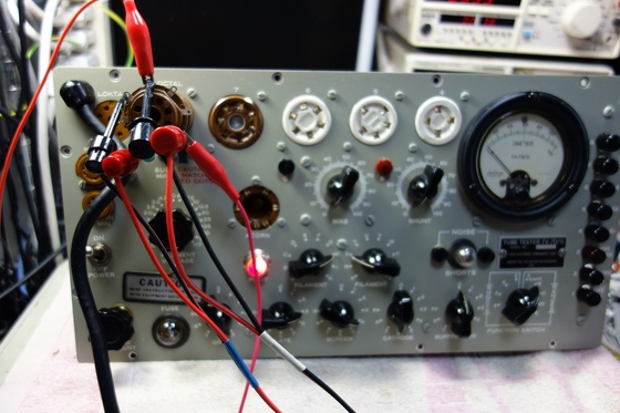 真空管試験器TV-7D/U その2 | 60歳から自作真空管アンプ