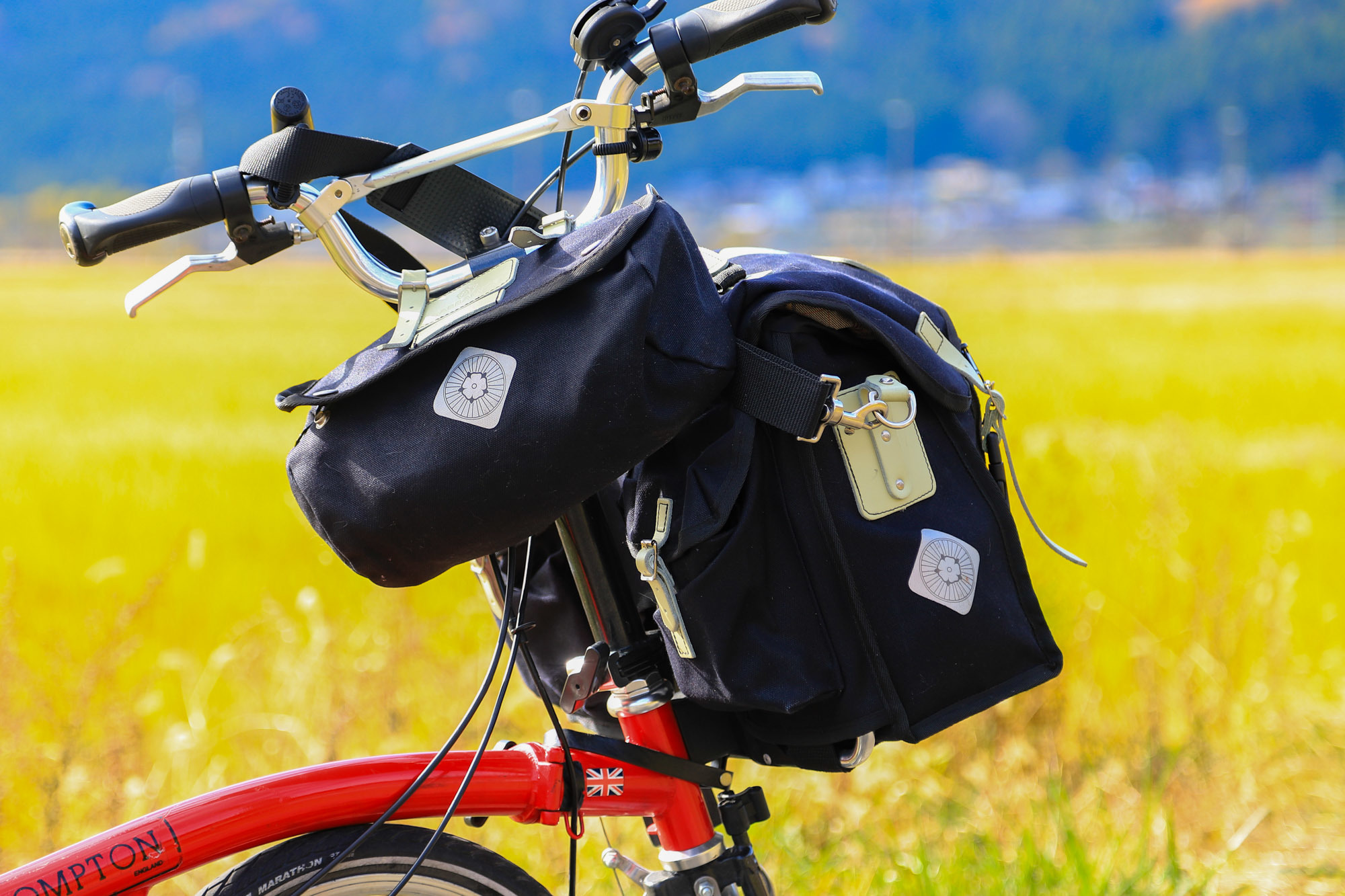 英国】ブロンプトン×キャラダイスバッグ キャンプツーリング仕様まとめ