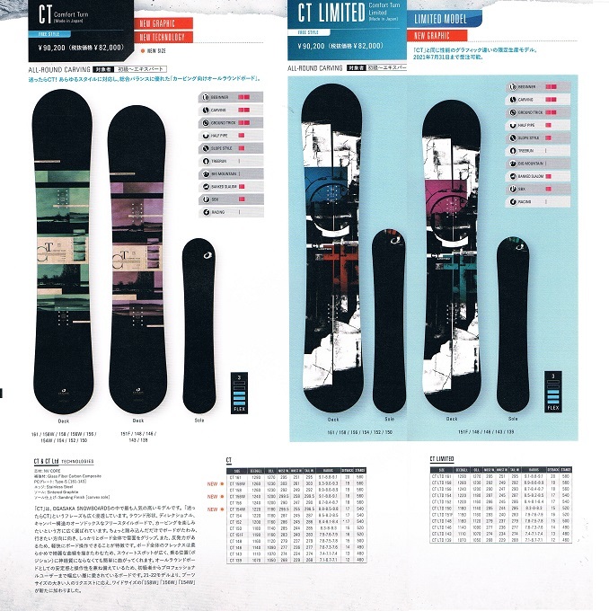 21-22ニューモデル OGASAKA(オガサカ) CT/CT-LTD(シーティ/シーティ