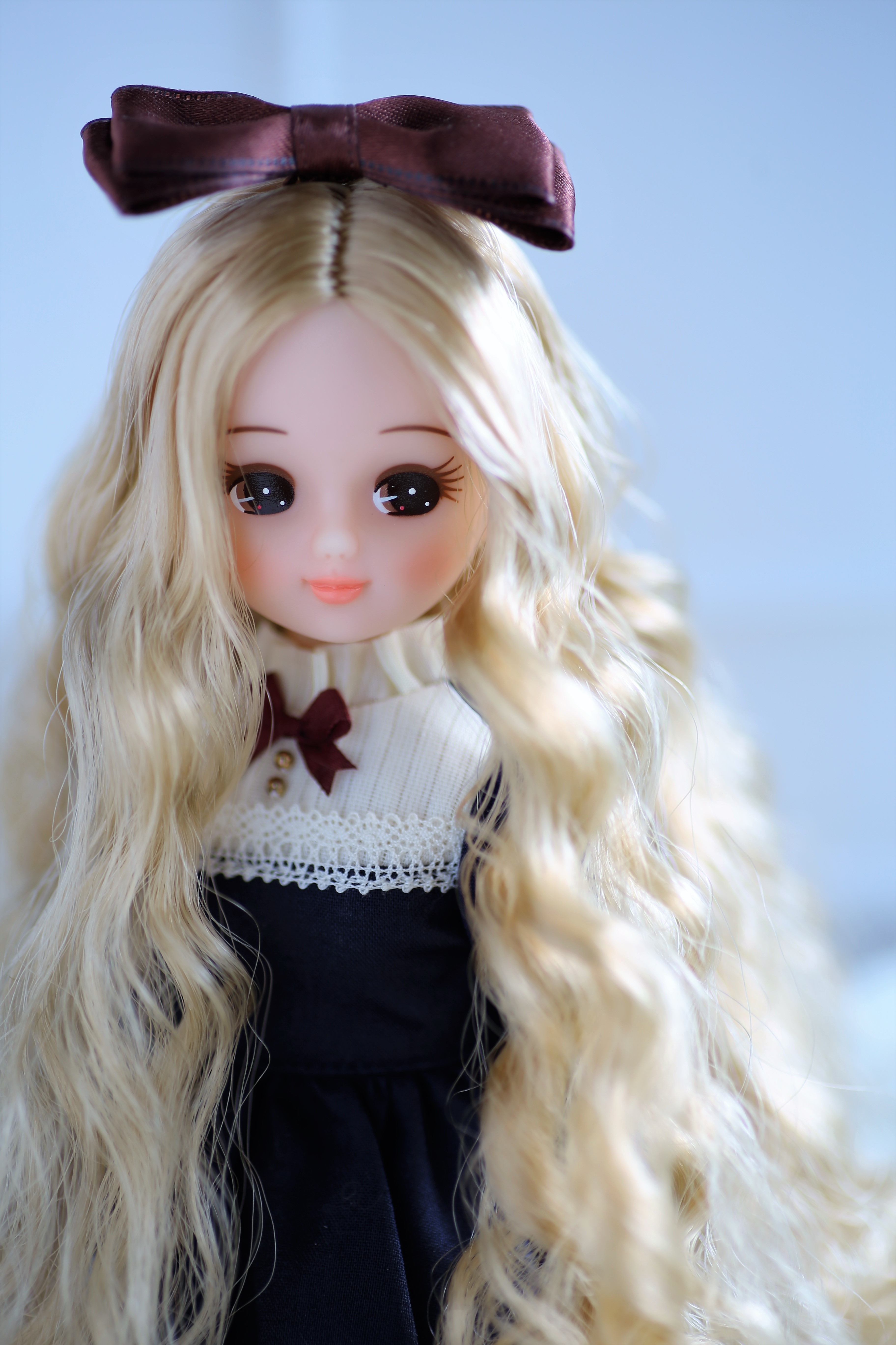 リカちゃん（お人形教室真ん中分けカーリーVer.） - リカちゃん