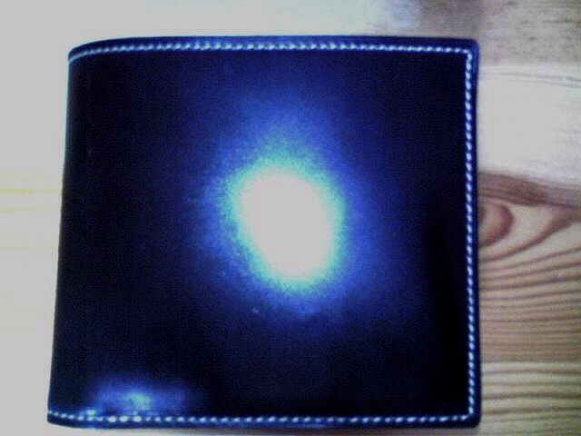 万双のコードバン財布 | 昔履いたオニツカ