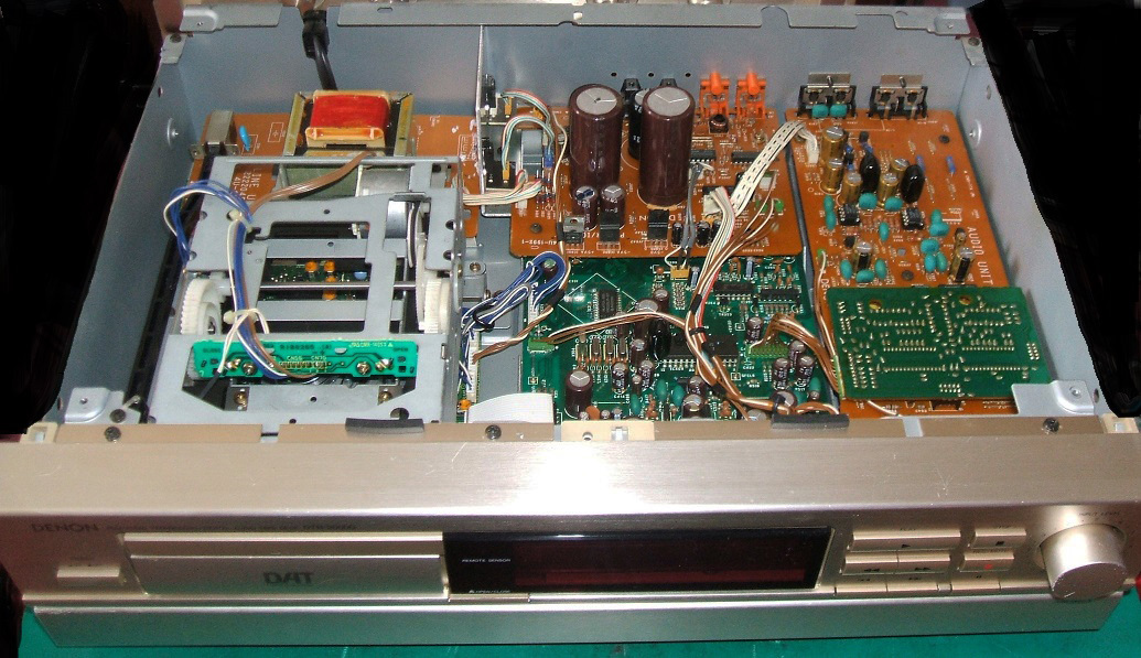 DENON・DTR－2000G（DATデッキ）を修理しました