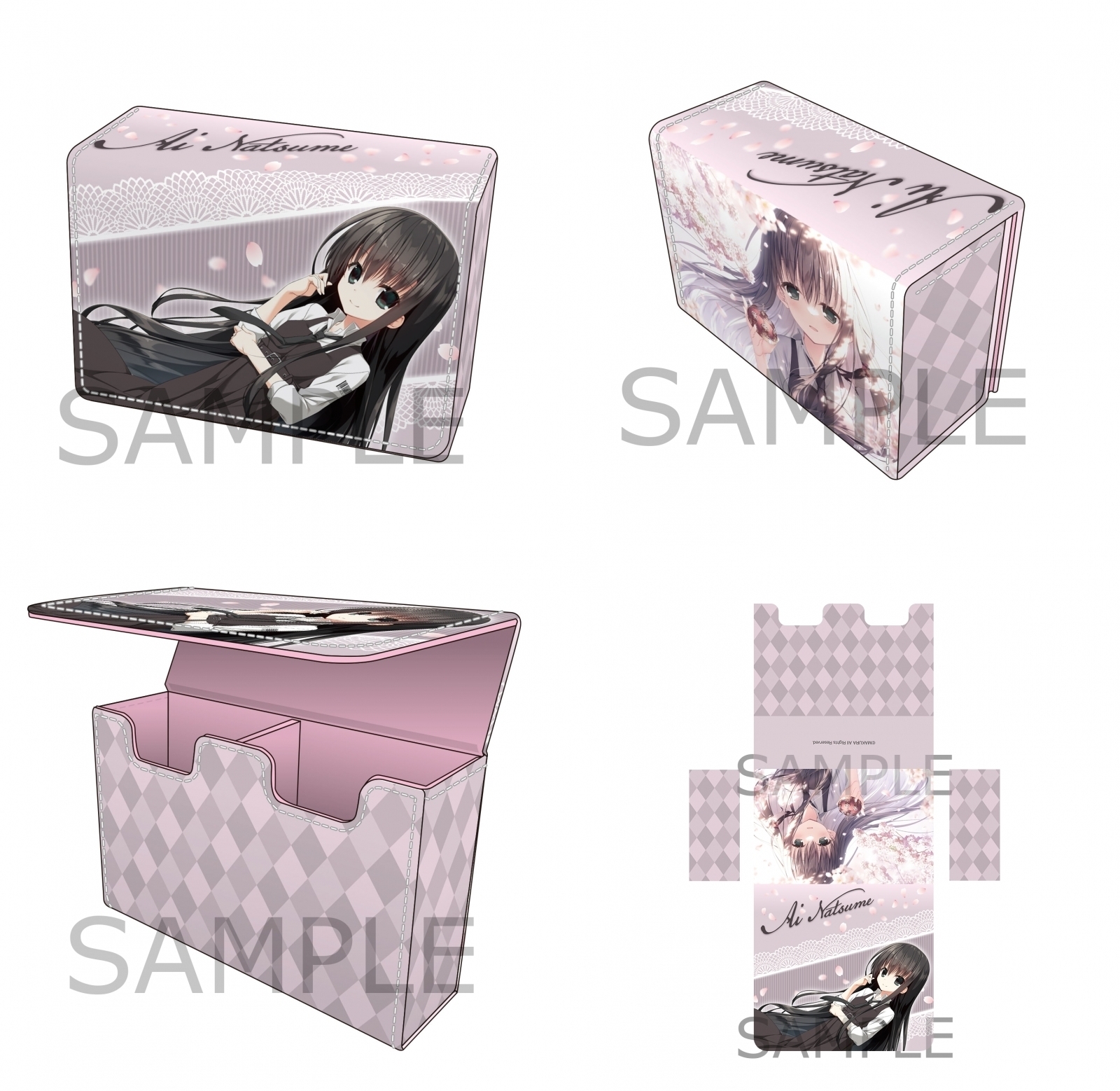 サプライ】「サクラノ刻」からPU製デッキケースワイドサイズ2種が登場