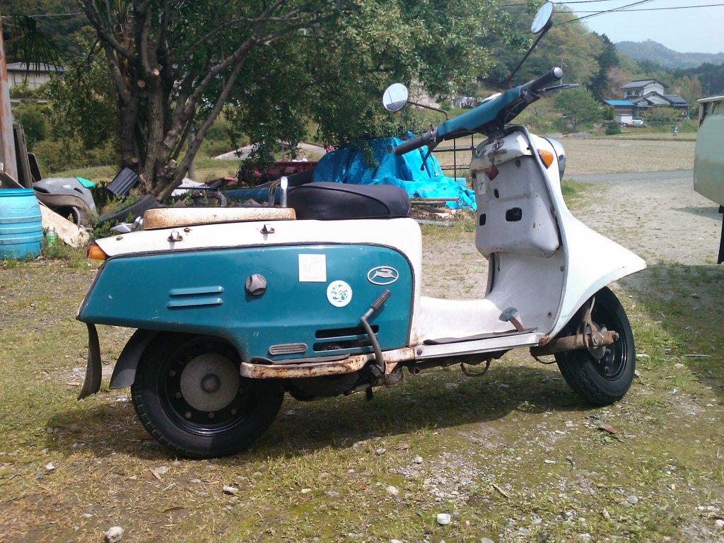 ラビット スクーター 301 601 オリジナル ミラー 富士重工 長方形