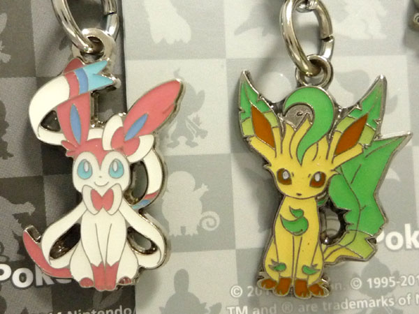 イーブイ グレイシア ブラッキー等 メタルチャームセット イーブイ