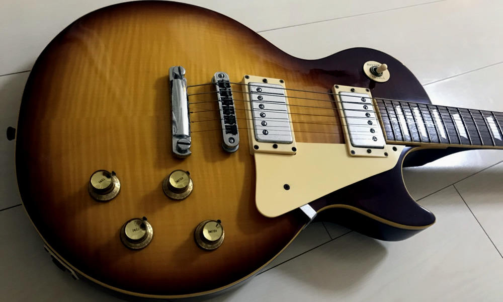 1978年製grecoレスポールモデルEG 500をプチカスタマイズ その1 - 岡本日記