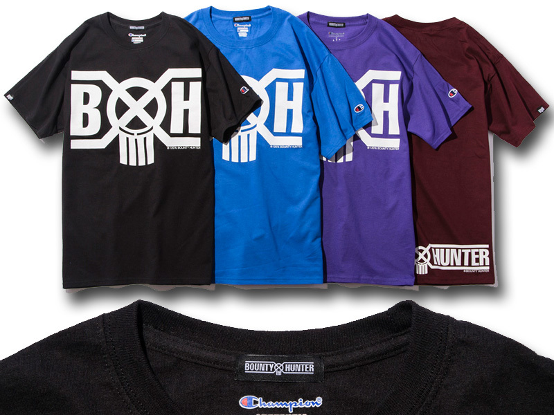 4月28日発売 champion × BxH SPOT LOGO T SHIRT - bountyhunter