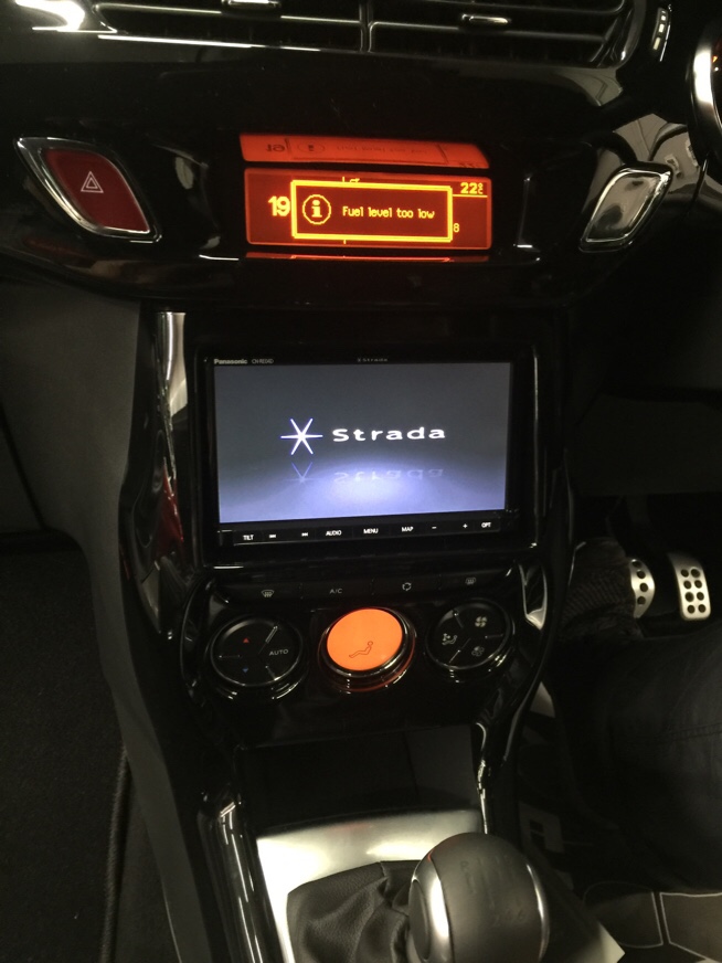 Citroen DS3に 2DIN Navigation の取付 - 車中のブログ
