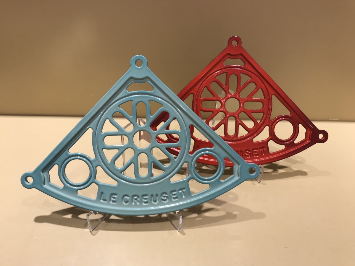 廃盤品Le Le Creuset ル・クルーゼ ポットスタンド オレンジ Creuset