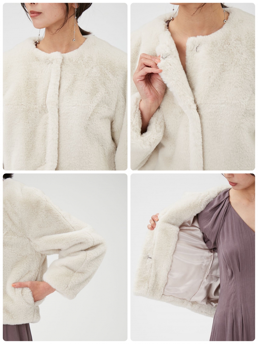 新作！ECOPELショートファージャケット | FRAY I.D | ショップブログ