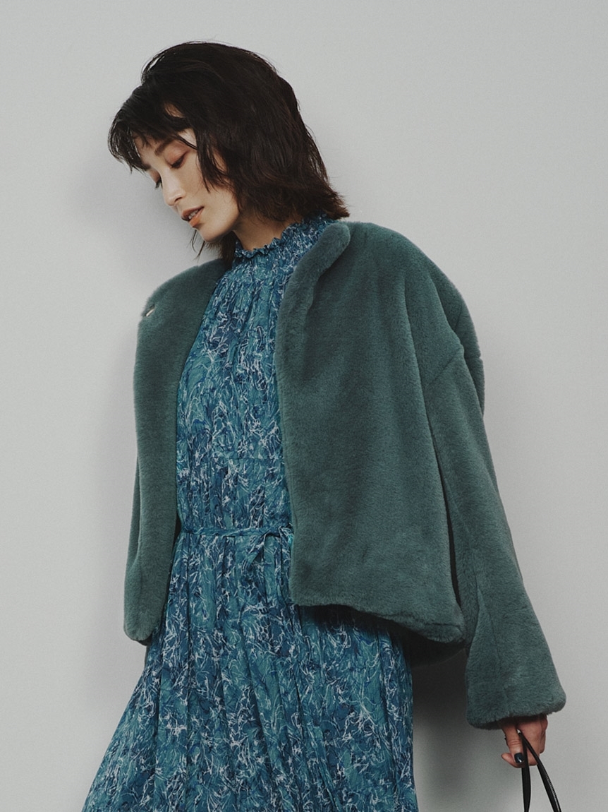 新作！Ecopelショートファーコート | FRAY I.D | ショップブログ