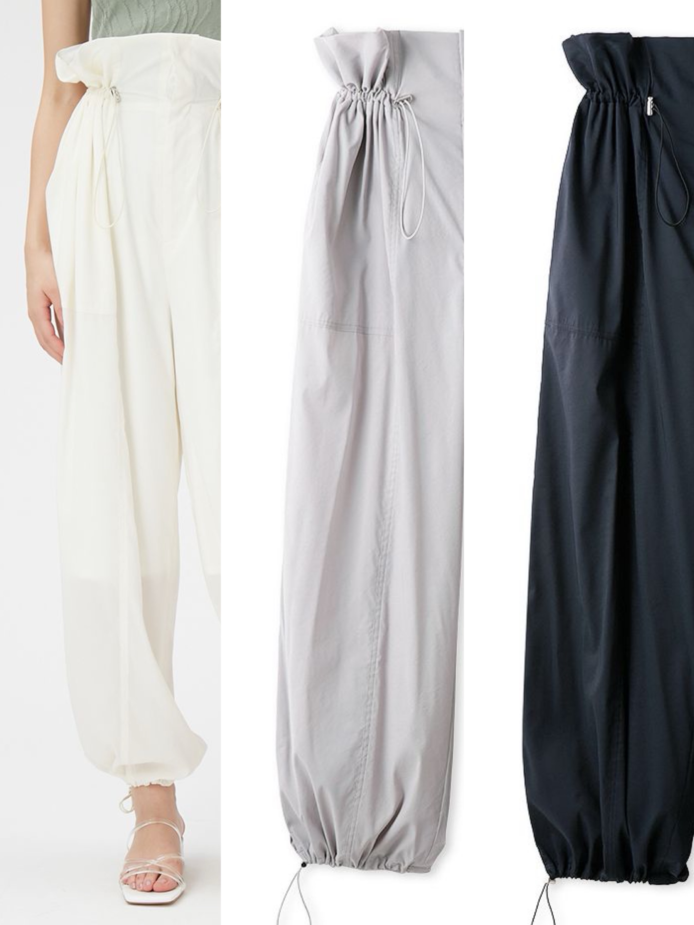 新作！フリルドロストパラシュートパンツ | FRAY I.D | ショップブログ