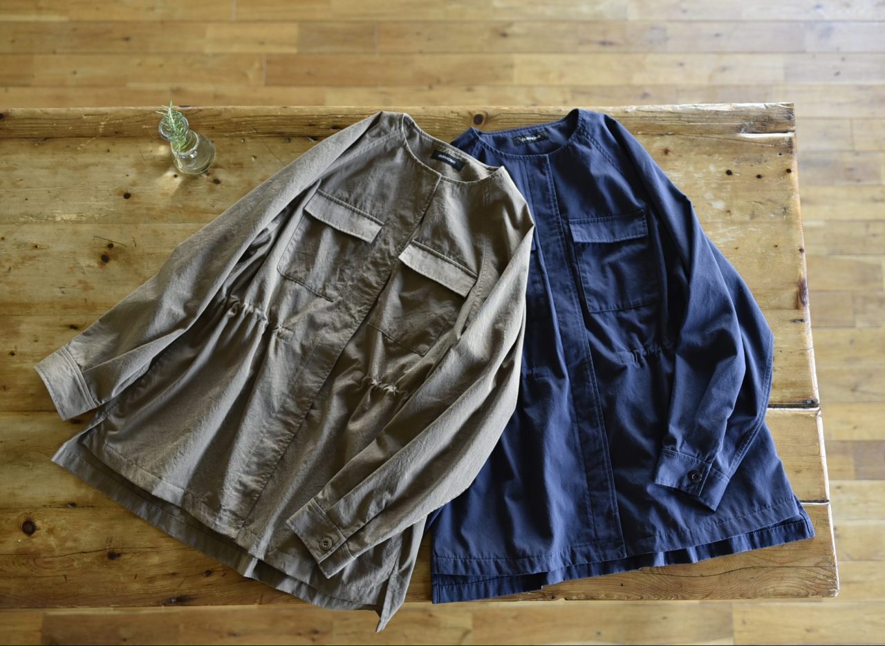 ツイル素材のサファリジャケット – OURHOME