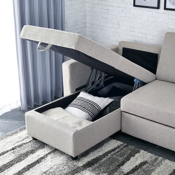 レビューでも高評価！ニトリの布張りカウチソファベッド ノアークが