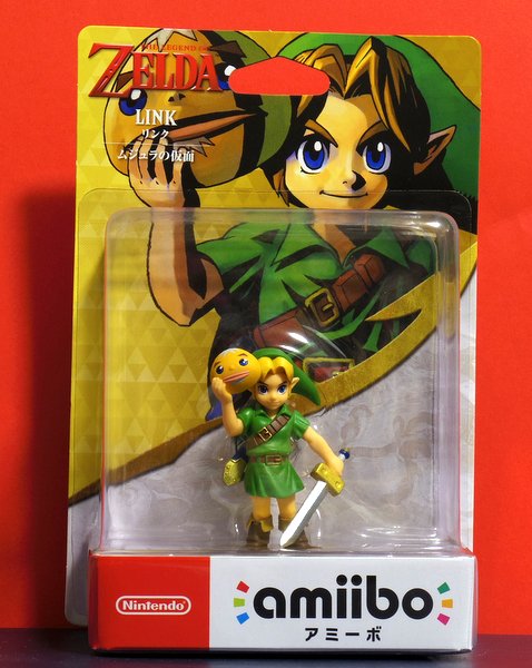 amiiboムジュラの仮面リンクをゲット！ゼルダBOWで使えば鬼神装備か
