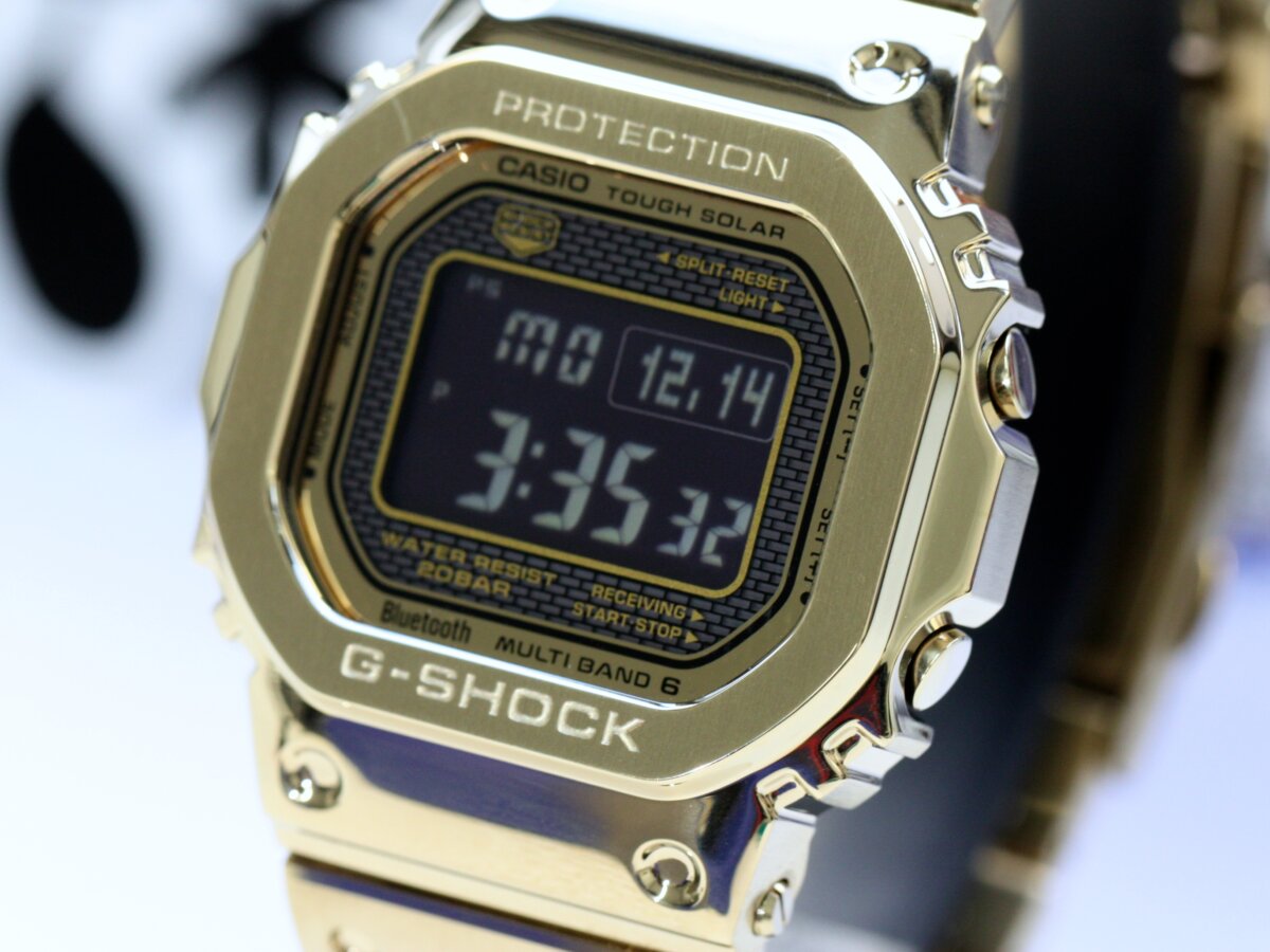 G-SHOCK】 “ロングセラー” フルメタル スクエアモデル GMW-B5000